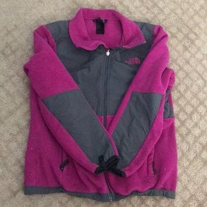 North Face zip up jacket